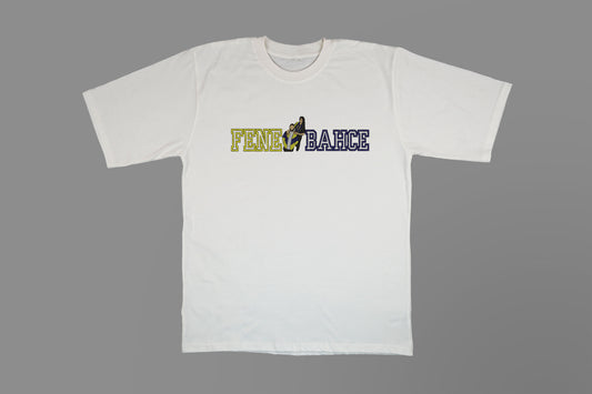 FB Nakışlı Fotoğraflı Kişiye Özel Oversize Tshirt
