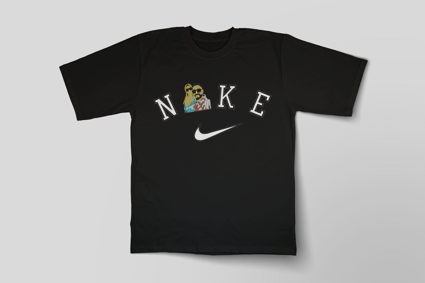 Nike Yazılı Fotoğraflı Oversize Tshirt