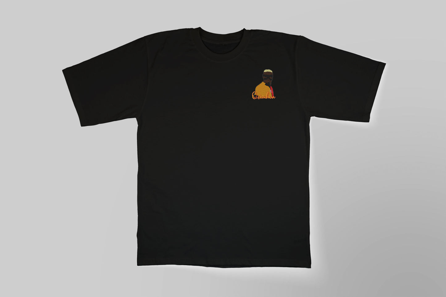 Osimhen Nakışlı Oversize Tshirt